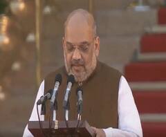 রাষ্ট্রপতি ভবনে মন্ত্রী হিসেবে শপথ নিলেন অমিত শাহ