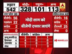 Election Results 2019 : रुझानों में NDA बहुमत के पार, कार्यकर्ताओं में जश्न । देखिए बड़ी कवरेज