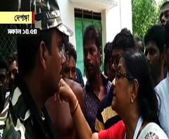দেগঙ্গায় বুথে কেন্দ্রীয় বাহিনীর সঙ্গে তৃণমূল প্রার্থী কাকলি ঘোষ দস্তিদারের বচসা, তৃণমূল কর্মীদের হেনস্থা করার অভিযোগ
