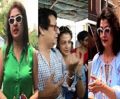 ভোট দিলেন বাংলা রুপোলি জগতের নক্ষত্র, তারকা প্রার্থীরা