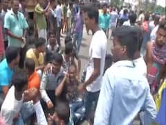 Voters hold protest in Basirhat, West Bengal