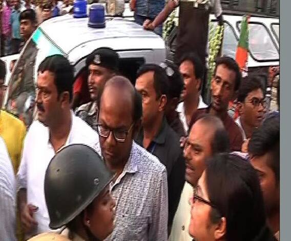 সন্দেশখালিতেই হবে দুই বিজেপি কর্মীর শেষকৃত্য, সোমবার বসিরহাট মহকুমা বনধের ডাক বিজেপির 