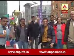 ભારત-પાકિસ્તાનની મેચને લઇને માંન્ચેસ્ટરના ઓલ્ડ ટ્રેફર્ડ મેદાનમાં કેવો છે માહોલ, જુઓ વીડિયો 