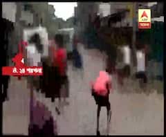 জগদ্দলে পুলিশকে লক্ষ্য করে ইটবৃষ্টি, গাড়ি ভাঙচুর, পাল্টা লাঠিচার্জ 