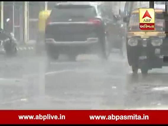 રાજકોટમાં ધોધમાર વરસાદ, જુઓ વીડિયો