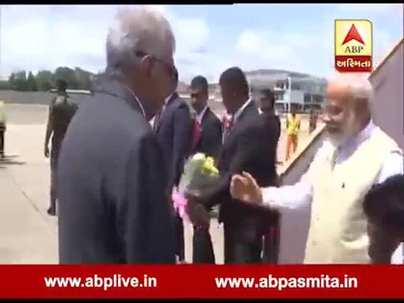 માલદીવ બાદ શ્રીલંકા પહોંચ્યા પીએમ મોદી, જુઓ વીડિયો
