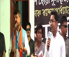 চার বছরেই তৃণমূলকে সরানোর লক্ষ্যপূরণ হতে চলেছে, দাবি বিজয়বর্গীয়র, আমাদের উৎখাত করা যাবে না, পাল্টা অভিষেক