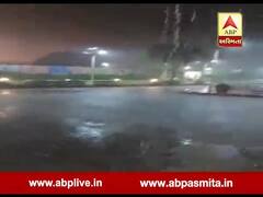 ગાંધીનગરમાં પણ મોડી રાત્રે પડ્યો વરસાદ, જુ ઓવીડિયો