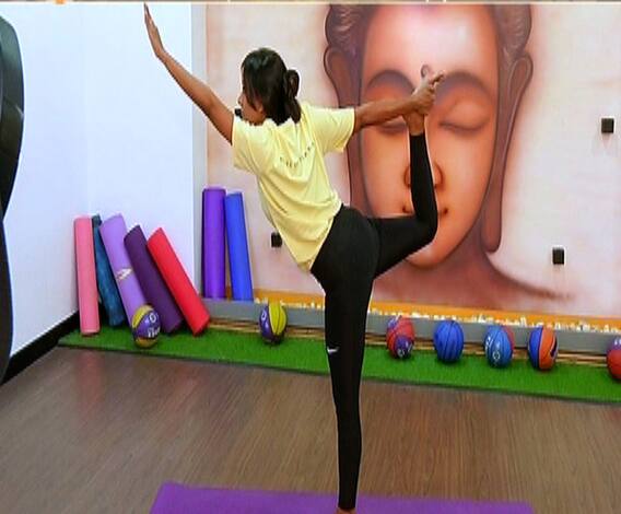 Yoga Majha | नटराजासनाचे शरीराला काय फायदे आहेत? | दोन मिनिटांत योग | योग माझा | ABP Majha 