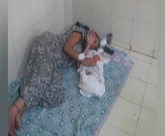 Self Baby Delivery | डॉक्टर नसल्याने महिलेची स्वत:च्या हाताने प्रसूती, शासकीय रुग्णालयातला धक्कादायक प्रकार | नागपूर | ABP Majha 