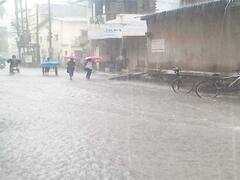 ભાવનગરના પાલીતાણામાં ધોધમાર વરસાદ, જુઓ વીડિયો