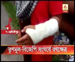 খড়গপুরে রাজনৈতিক সংঘর্ষে জখম ৩ তৃণমূল কর্মী, গ্রেফতার ২ বিজেপি কর্মী