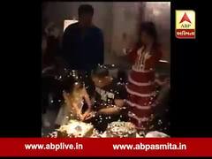 ધોનીએ જન્મદિવસ પર દિકરી સાથે કાપી કેક,જુઓ વીડિયો 