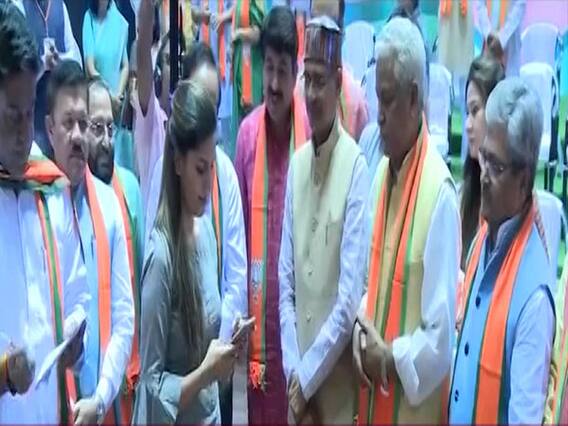 बीजेपी में शामिल होने के बाद सपना चौधरी के पहले ही कार्यक्रम में मचा हंगामा