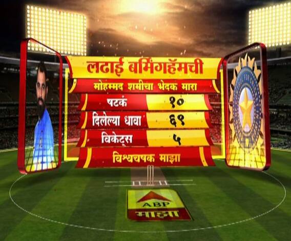 INDIA VS ENGLAND | बर्मिंगहॅमच्या लढाईत इंग्लंडची टीम इंडियावर मात | विश्वचषक माझा | ABP Majha 