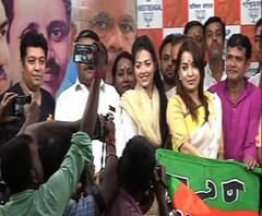 বিজেপিতে টলিপাড়ার আরও তারকা, এবার যোগ দিলেন রিমঝিম মিত্র