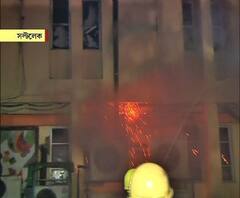 সল্টলেকের ১৩ নম্বর ট্যাঙ্কে বিএসএনএলের অফিসে ভয়াবহ আগুন, ঘটনাস্থলে দমকল