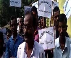 পটাশপুরে কাটমানি বিক্ষোভ, তৃণমূল পঞ্চায়েত সদস্যার বাড়ি ঘেরাও