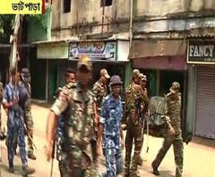 ভাটপাড়ায় অশান্তি অব্যাহত,দফায় দফায় বোমাবাজি বারুইপাড়াতেও