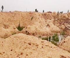 Reporter Stories: পূর্ব বর্ধমানে জায়গায় জায়গায় বালির স্তূপ