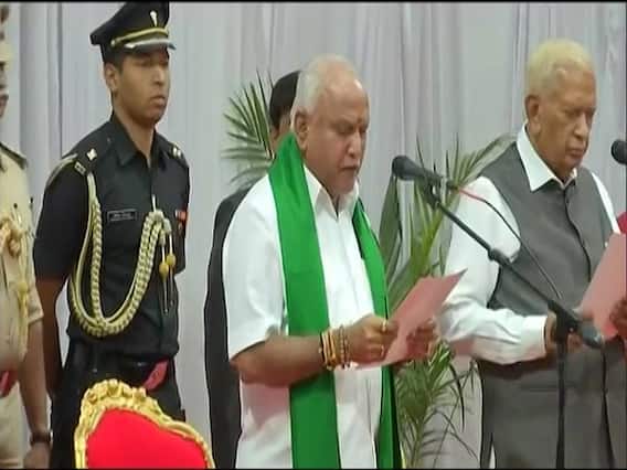 B S Yediyurappa took oath as CM for the fourth time | Panchnama Full