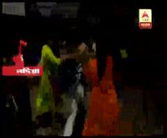 পার্শ্বশিক্ষকদের ওপর লাঠিচার্জ ও ধৃত ৫ জনকে মুক্তির দাবিতে কল্যাণী থানা ঘেরাও আন্দোলকারীদের