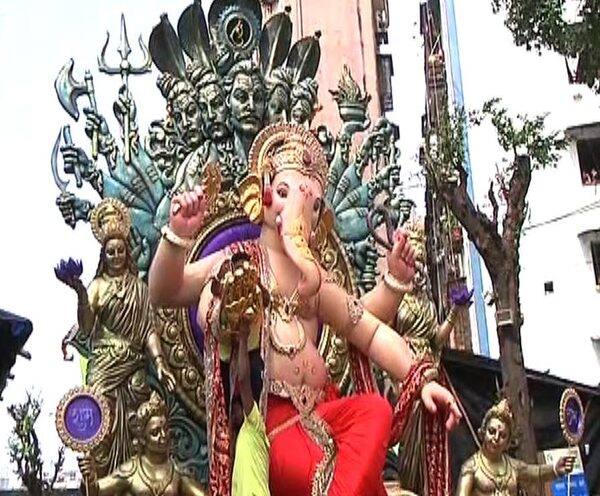 Chinchpokli cha Chintamani Aagman Sohala 2019 | मुंबईच्या चिंचपोकळी गणेश उत्सव मंडळाला 100 वर्ष पूर्ण, पूरग्रस्तांना 5 लाखांची मदत | ABP Majha