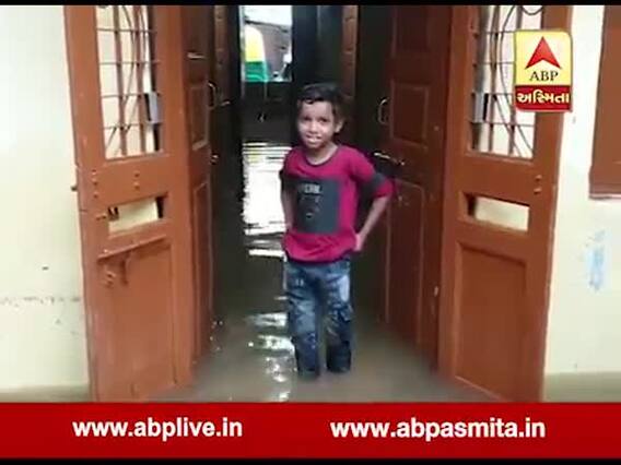 સાબરકાંઠામાં ધોધમાર વરસાદઃ હિંમતનગરમાં ઘરોમાં ઘૂસી ગયા પાણી, જુઓ વીડિયો