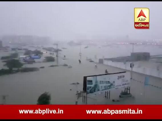 વડોદરા પૂરઃ વાઘોડિયામાં જ્યાં જુઓ ત્યાં પાણી જ પાણી, અનેક વિસ્તારો પાણીમાં ગરકાવ