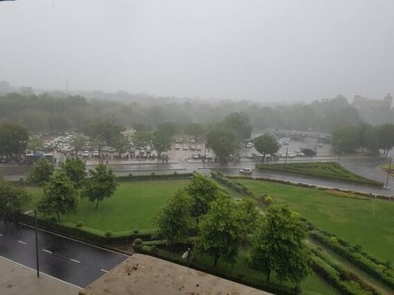 ગાંધીનગર શહેર અને જિલ્લામાં સવારથી ધીમીધારે વરસાદનો પ્રારંભ, જુઓ વીડિયો