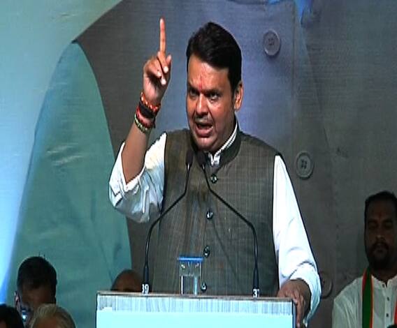 CM in Aurangabad | औरंगाबादमध्ये मुख्यमंत्र्यांकडून कॉंग्रेस-राष्ट्रवादीची खिल्ली | ABP Majha 