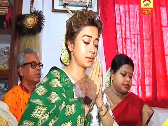 SBS Full: TV actress Tina Datta reaches her hometown to do a special puja