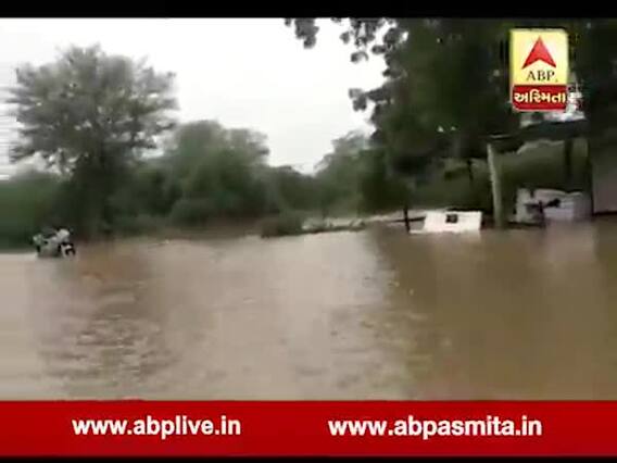 કડીમાં ધોધમાર વરસાદઃ દેવુસા ગામમાં આખું બેટમાં ફેરવાયું, જુઓ ગ્રાઉન્ડ રિપોર્ટ