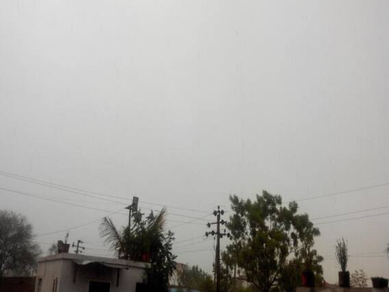 ગાંધીનગર શહેર અને ગ્રામ્ય વિસ્તારમાં પડ્યો ધોધમાર વરસાદ, જુઓ વીડિયો