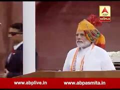 PM નરેન્દ્ર મોદી છઠ્ઠી વખત લાલ કિલ્લા પરથી તિરંગો લહેરાવ્યો, જુઓ Video