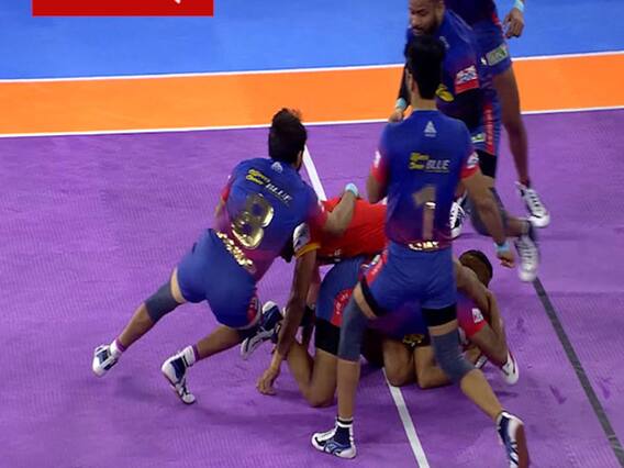 Pro Kabaddi League 2019: यूपी योद्धा को 36-27 से हरा दबंग दिल्ली टॉप पर, रेडर नवीन कुमार बने जीत के हीरो