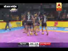 तेलुगू टाइटंस ने गुजरात फॉर्च्यून जायंट्स को 30-24 से दी मात । Pro Kabaddi League 2019