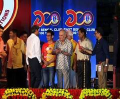 ইস্টবেঙ্গলের শতবর্ষপূর্তি অনুষ্ঠান: পঞ্চপাণ্ডবের পারফরমেন্স থেকে সমর্থকদের আবেগ স্মরণ সৌমিত্র চট্টোপাধ্যায়ের