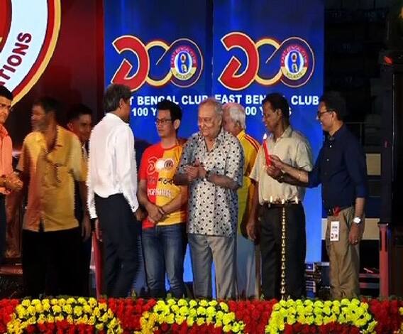 ইস্টবেঙ্গলের শতবর্ষপূর্তি অনুষ্ঠান: পঞ্চপাণ্ডবের পারফরমেন্স থেকে সমর্থকদের আবেগ স্মরণ সৌমিত্র চট্টোপাধ্যায়ের