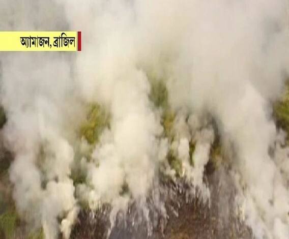 বিধ্বংসী দাবানল, আমাজনকে বাঁচানোর ডাক ইম্যানুয়েল মাকরেঁর 