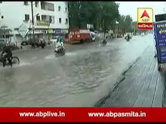 વડોદરા શહેરમાં ફરી મેધરાજાની બેટિંગ શરૂ, જુઓ વીડિયો 