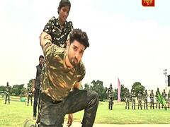 टीवी एक्टर गुरमीत चौधरी ने CRPF जवानों और ABP न्यूज संग खास अंदाज में मनाया स्वतंत्रता दिवस, देखिए