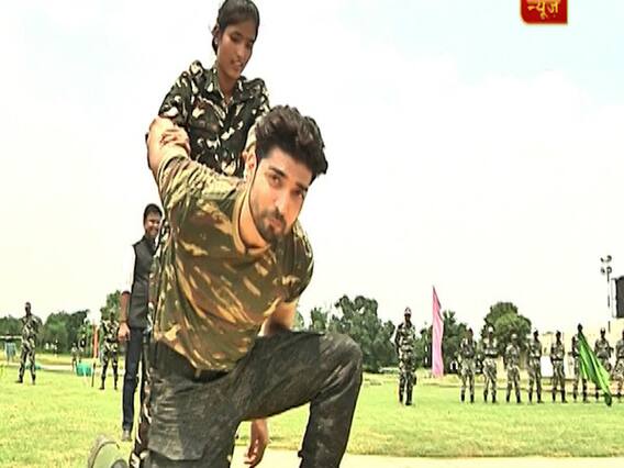 टीवी एक्टर गुरमीत चौधरी ने CRPF जवानों और ABP न्यूज संग खास अंदाज में मनाया स्वतंत्रता दिवस, देखिए