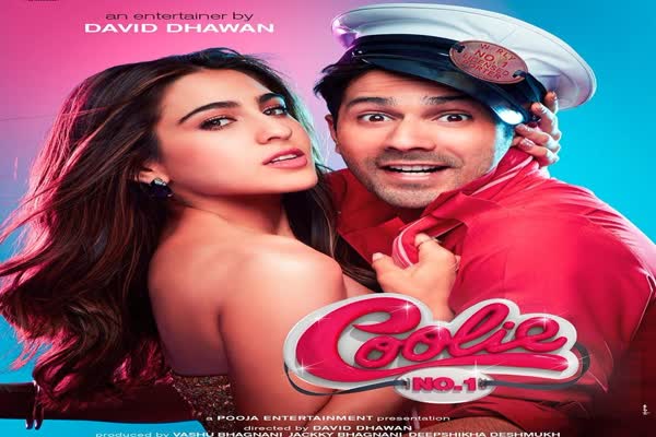 Varun Dhawan And Sara Ali Khan In Coolie No 1 First Look | First Look ...