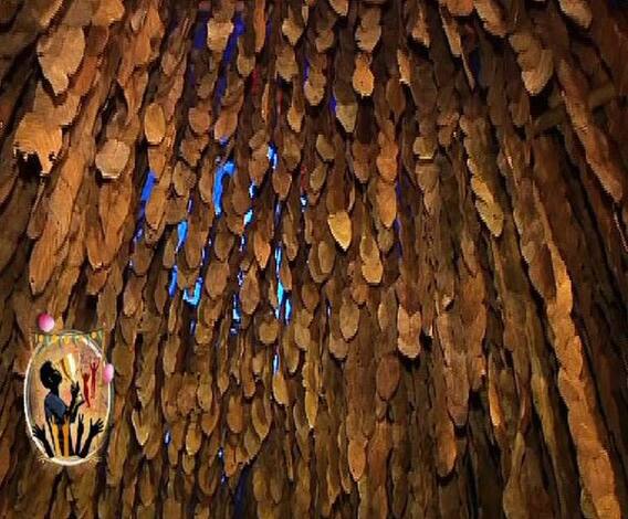 মানিকতলা ১৪ পল্লির মণ্ডপ ভাবনায় আমাজনের আগুনে বিপন্ন সবুজ