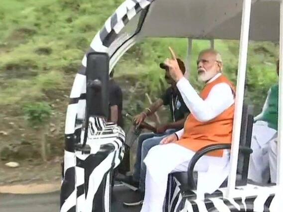 PM Modi Birthday : PM મોદીએ કેવડિયા ખાતે બેટરીથી ચાલતી કારમાં બેસી કર્યું નિરીક્ષણ, જુઓ વીડિયો