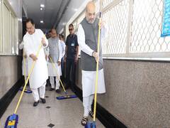 PM મોદીના જન્મદિવસને લઈ આજથી સેવા સપ્તાહની ઉજવણી, અમિત શાહ-નડ્ડાએ AIIMSમાં કરી સફાઈ