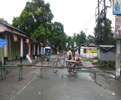 দলীয় কর্মীদের উপর হামলার প্রতিবাদে চোপড়ায় ১২ ঘণ্টার বনধ পালন কংগ্রেসের