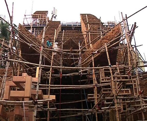 একই চেহারায় দুর্গা, কালী, কৃষ্ণ! যোধপুরে এবার সাংস্কৃতিক ‘জাগরণ’ 