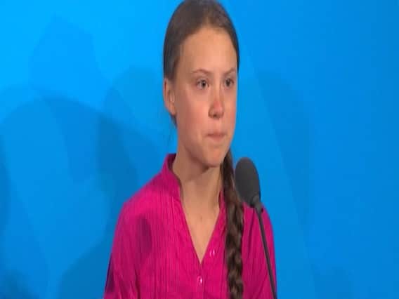 सबसे बड़े मंच से, दुनिया के नेताओं को एक बच्ची ने दी खुली चेतावनी ! Master Stroke Full 24.09.2019